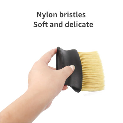 Soft Neck Duster Brush Salon Hairdressing Broken Hair Brush For Hair Cleaning