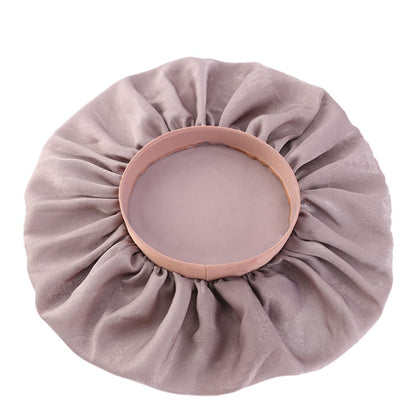 1pc Fashion Women Silk Hair Bonnet Hat Wide Elastic Band