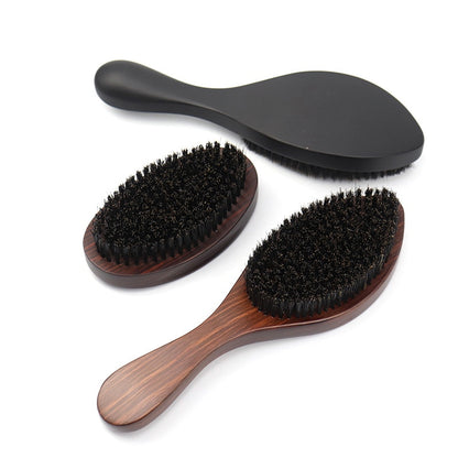 Hot Sale Wooden 100% Boar Bristle 360 Curved Wave Hair Brush