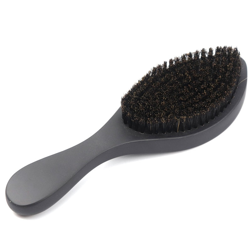 Hot Sale Wooden 100% Boar Bristle 360 Curved Wave Hair Brush