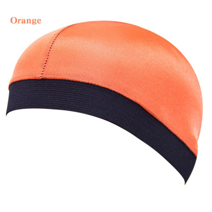 Solid Color Wave Caps With Durag for Men/Women Headwear Soft Elastic Breathable Beanie