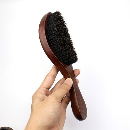 Hot Sale Wooden 100% Boar Bristle 360 Curved Wave Hair Brush