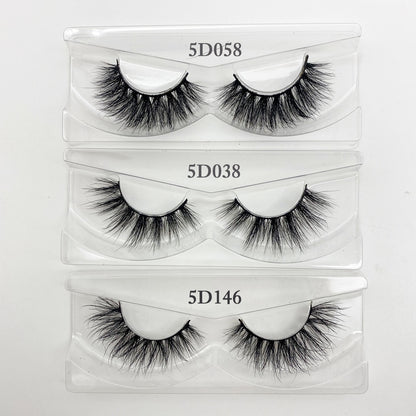 Wholesale 20/30/40/50Pairs Eyelashes 3D Mink Lashes