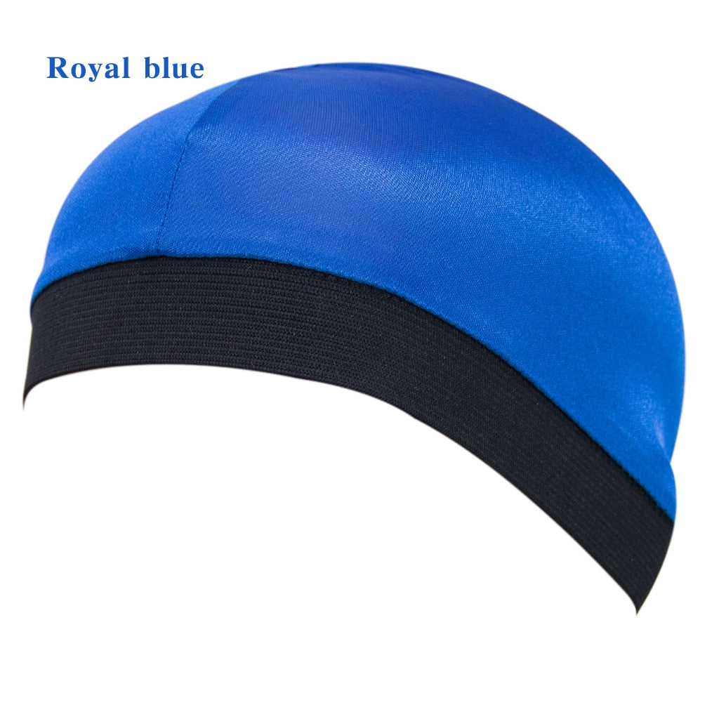 Solid Color Wave Caps With Durag for Men/Women Headwear Soft Elastic Breathable Beanie