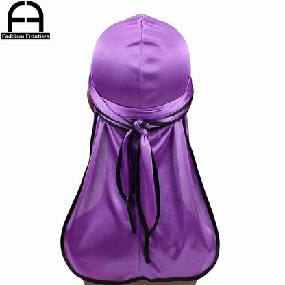 Satin Unisex Long Tail Durag