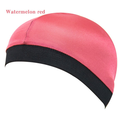 Solid Color Wave Caps With Durag for Men/Women Headwear Soft Elastic Breathable Beanie