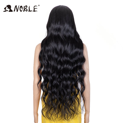 e Lace Wig Synthetic Wigs For Women 36Inch Lace Wig Wavy Wig Natural Hair Synthetic Wig Cosplay Synthetic Lace Front Wig