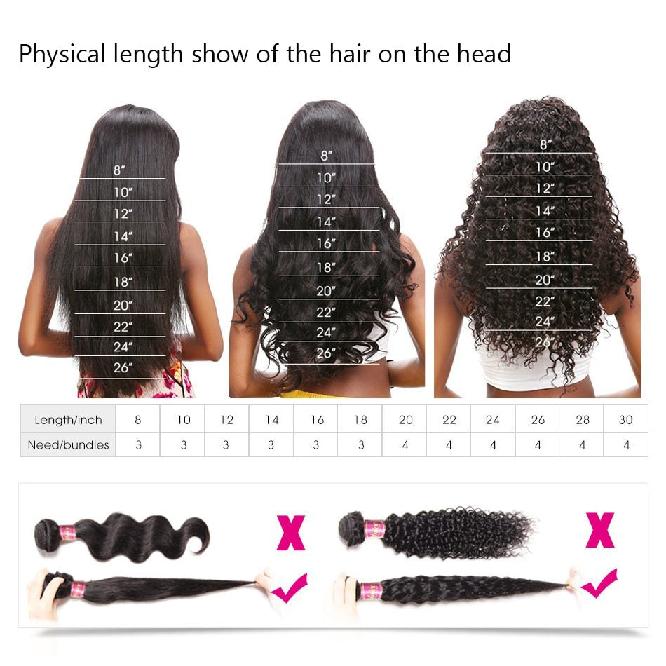 13x4 Transparent Lace 100%  Human Hair Lace Frontal Wigs