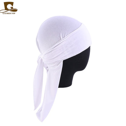 Unisex Long Men Women Velvet Breathable Durag