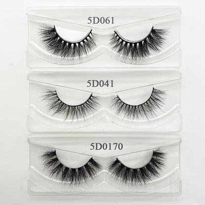 Wholesale 20/30/40/50Pairs Eyelashes 3D Mink Lashes