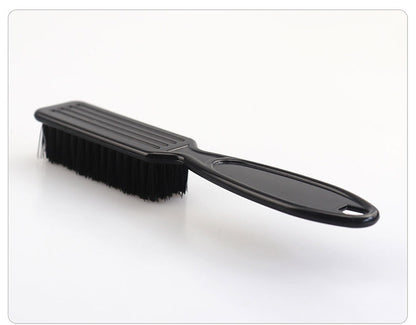 Black Small Vintage Oil Head Shape Carving Cleaning Brush