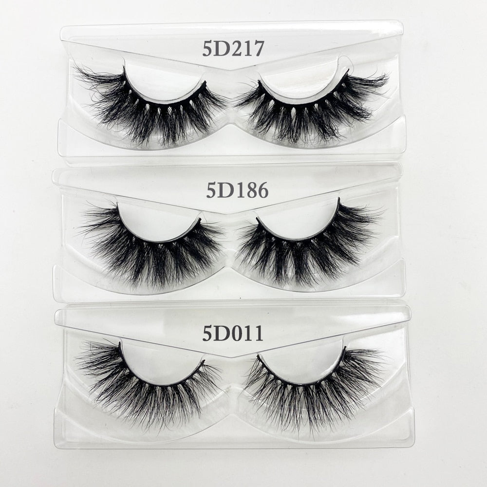 Wholesale 20/30/40/50Pairs Eyelashes 3D Mink Lashes