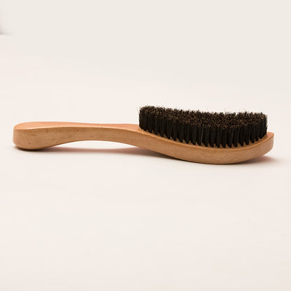 360 Curve Wave Brush For Men Beard Brush Medium Soft Boar bristle