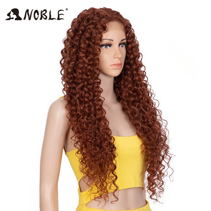 Synthetic Lace Front Wig 30 Inch Long Curly Hair Wigs Lace Front Afro Kinky Curly Lace Wigs For Women Lace Front Wig