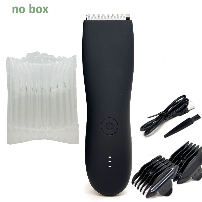 Waterproof Body Hair Trimmer Shaver for Men Trimmer