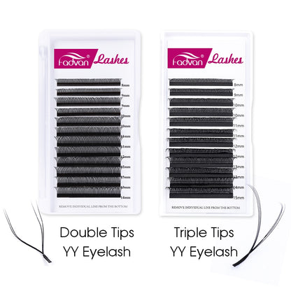 2D/3D 0.05/0.07 Faux Mink C/D/L 8-15mm Natural Soft Brazilian Eyelash Extension