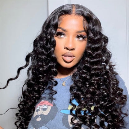 Loose Deep Wave Wigs Human Hair 32Inch Lace Frontal Human Hair Wigs 5x5 Loose Wave Closure Wigs 13x6 Lace Frontal Wigs