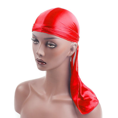 Unisex Men Women Silk Durag Headwear