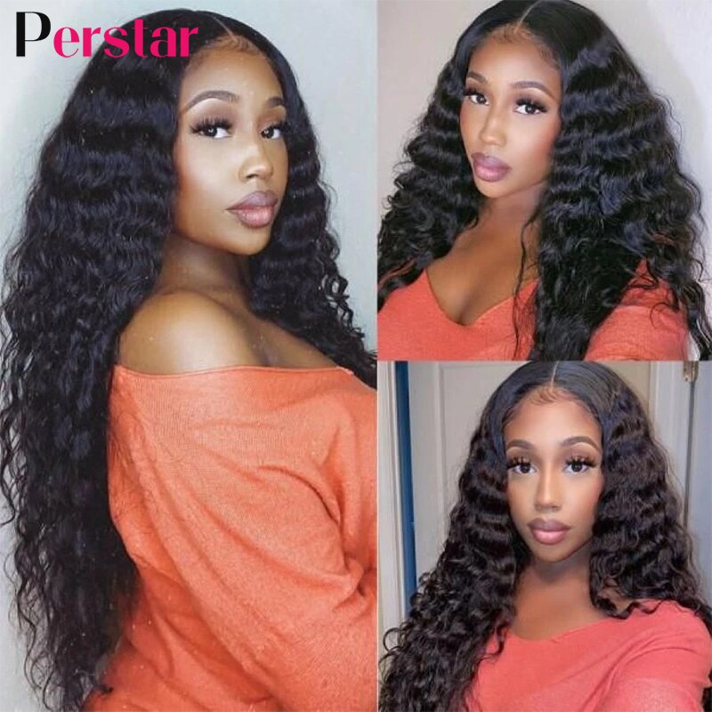 Loose Deep Wave Bundles Human Hair Bundles 1/3/4 PCS Brazilian Hair Extensions Loose Deep Hair Weave Bundles Human Hair