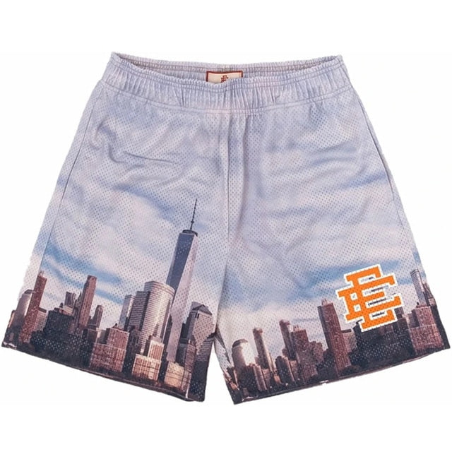 New York City Skyline EE Men's Casual Shorts