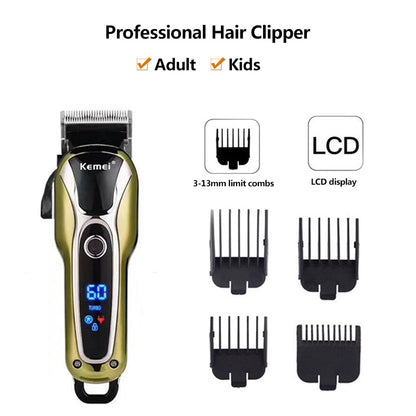 Clipper Rechargeable Electric Hair Cutting Machine Professional Barber Trimmer Electr Shaver Cordless Finishing Blade