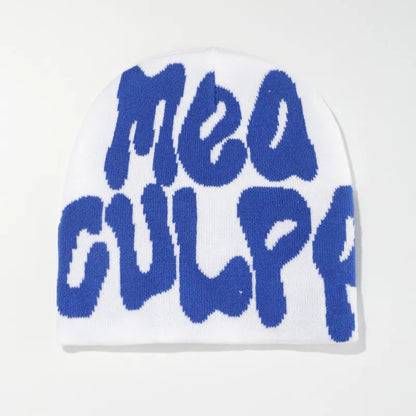 New Unisex High Fashion Mea Culpa Beanies