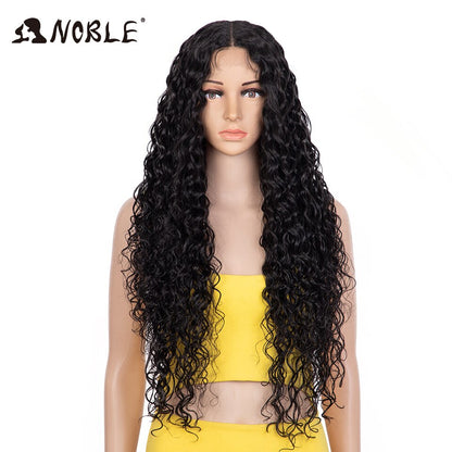 Synthetic Lace Front Wig 30 Inch Long Curly Hair Wigs Lace Front Afro Kinky Curly Lace Wigs For Women Lace Front Wig