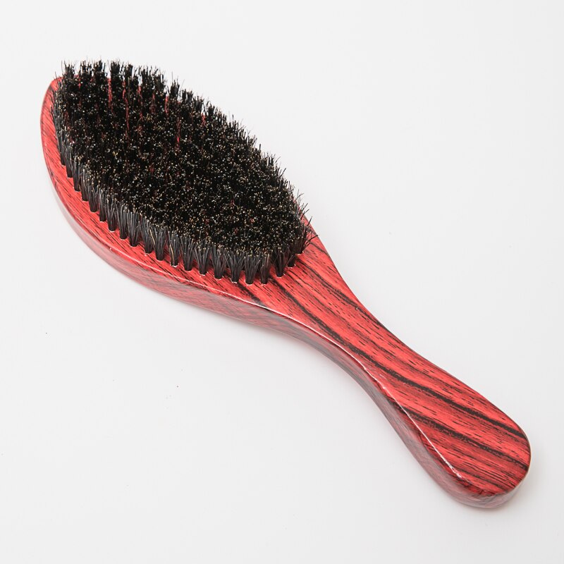 360 Curve Wave Brush For Men Beard Brush Medium Soft Boar bristle