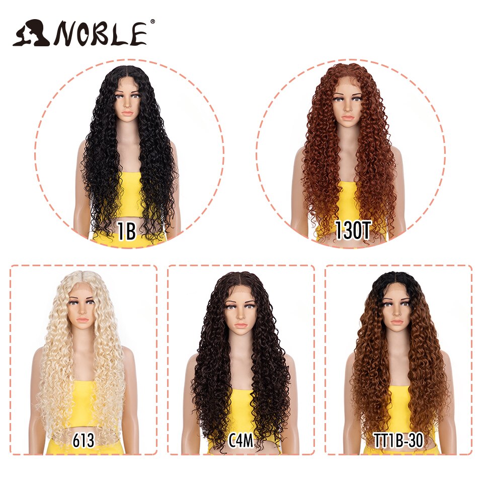 Synthetic Lace Front Wig 30 Inch Long Curly Hair Wigs Lace Front Afro Kinky Curly Lace Wigs For Women Lace Front Wig