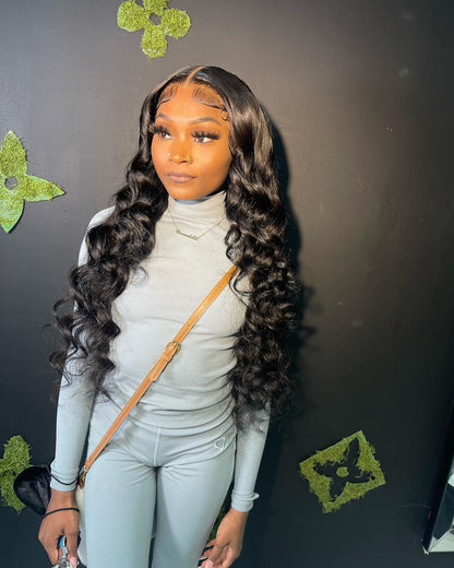 Loose Deep Wave Wigs Human Hair 32Inch Lace Frontal Human Hair Wigs 5x5 Loose Wave Closure Wigs 13x6 Lace Frontal Wigs