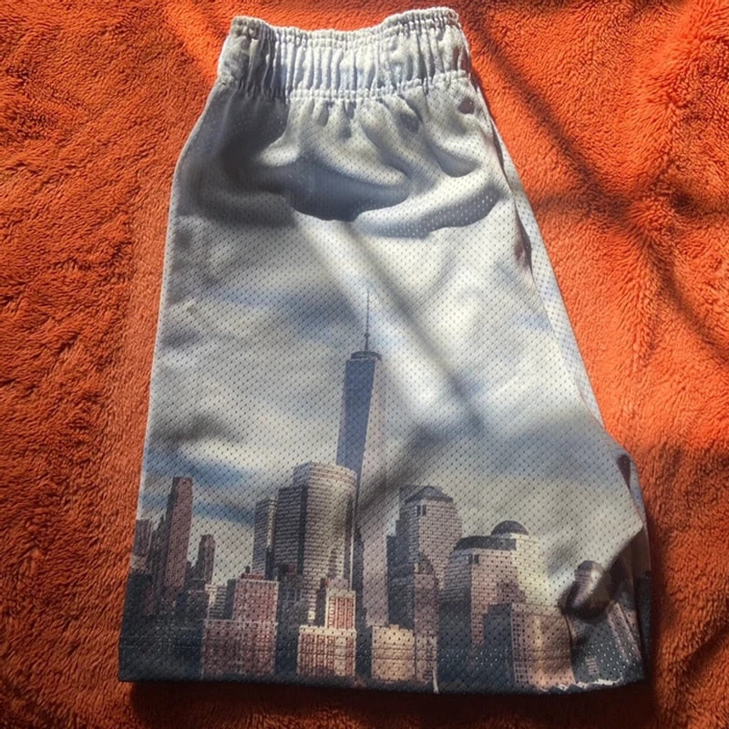 New York City Skyline EE Men's Casual Shorts