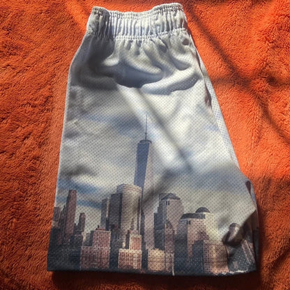 New York City Skyline EE Men's Casual Shorts