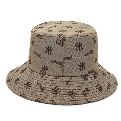 Graphic Letter Print Unisex Bucket Hats