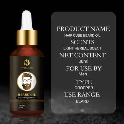 30ml Natural Effective Beard/Hair Growth Essential Oil