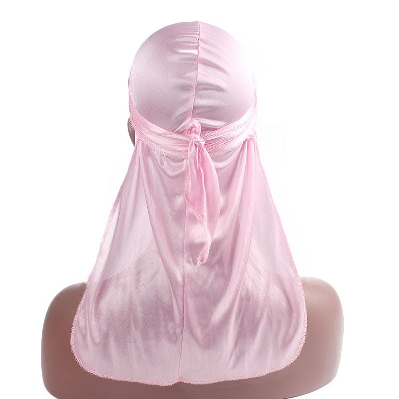 Unisex Men Women Silk Durag Headwear