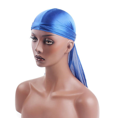 Unisex Men Women Silk Durag Headwear