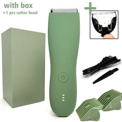 Waterproof Body Hair Trimmer Shaver for Men Trimmer