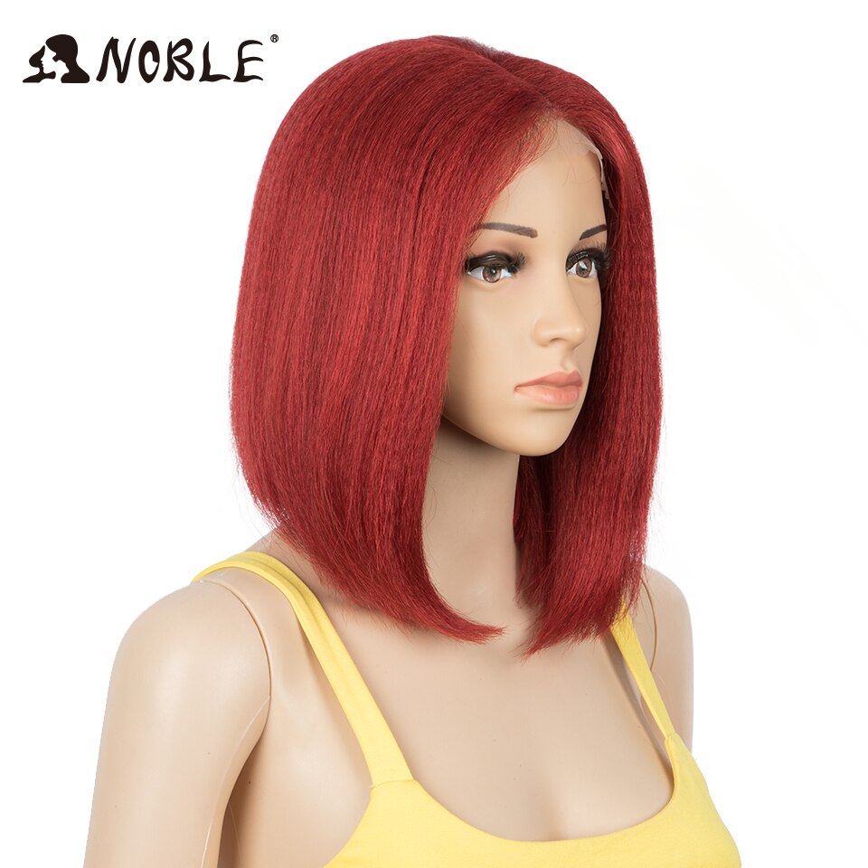 Synthetic Lace Wig Short Ombre Bob Wig Straight 13 Inch Pink Wig Synthetic Wig Blonde Wigs For Black Women Wig