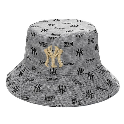 Graphic Letter Print Unisex Bucket Hats