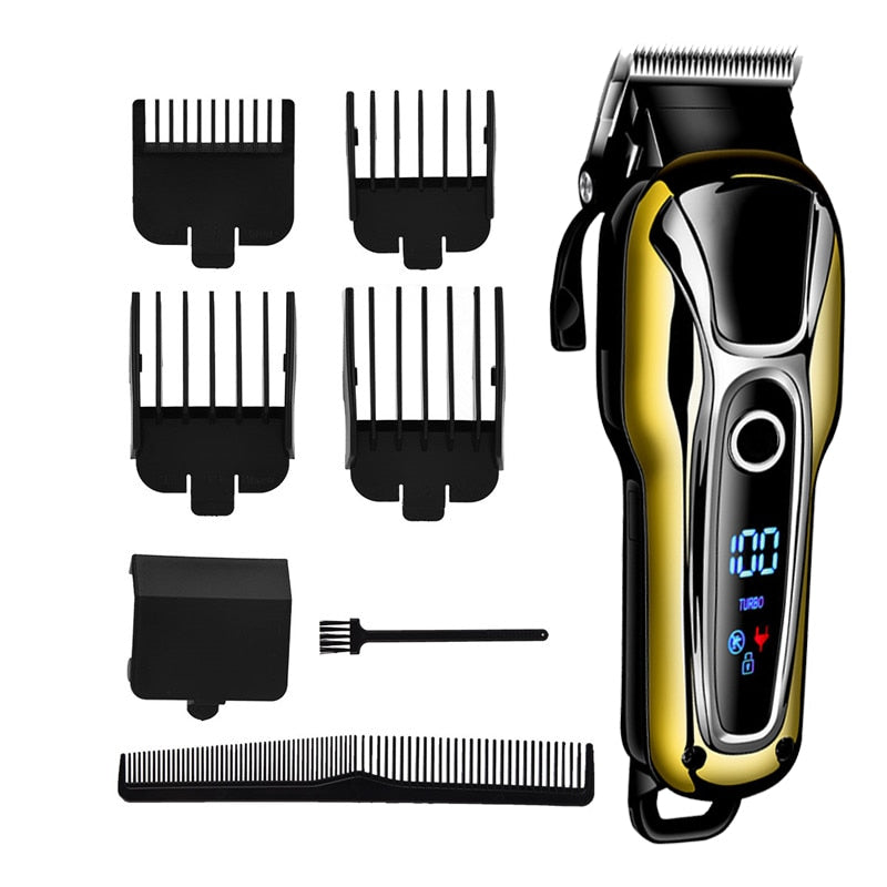 Clipper Rechargeable Electric Hair Cutting Machine Professional Barber Trimmer Electr Shaver Cordless Finishing Blade