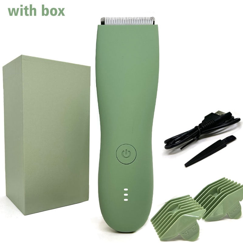 Waterproof Body Hair Trimmer Shaver for Men Trimmer