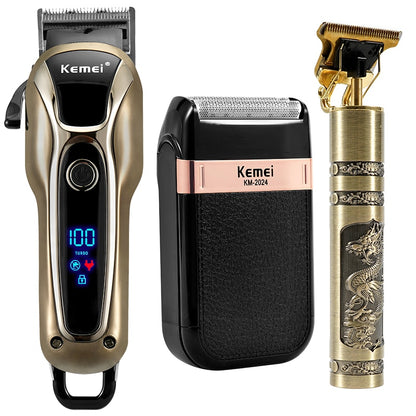 Clipper Rechargeable Electric Hair Cutting Machine Professional Barber Trimmer Electr Shaver Cordless Finishing Blade