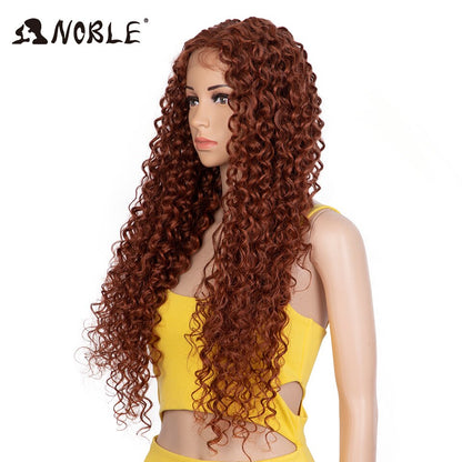 Synthetic Lace Front Wig 30 Inch Long Curly Hair Wigs Lace Front Afro Kinky Curly Lace Wigs For Women Lace Front Wig