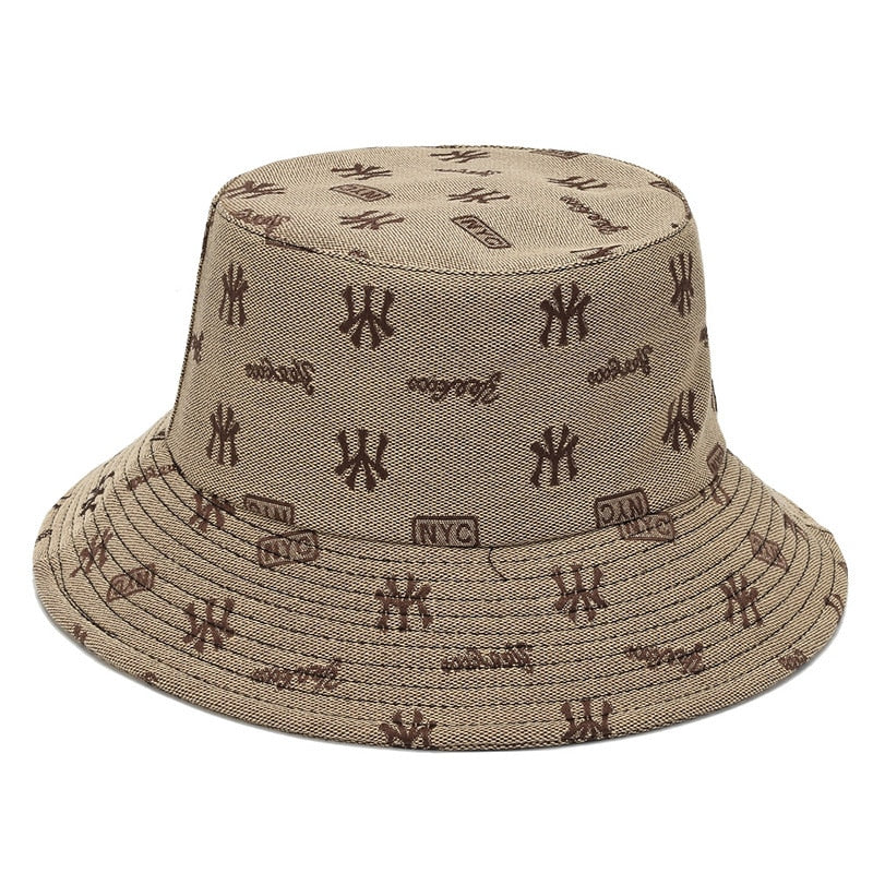 Graphic Letter Print Unisex Bucket Hats