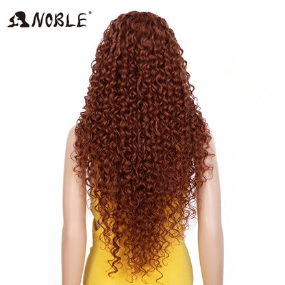 Synthetic Lace Front Wig 30 Inch Long Curly Hair Wigs Lace Front Afro Kinky Curly Lace Wigs For Women Lace Front Wig