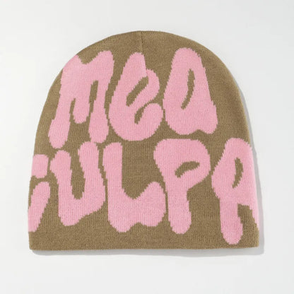 New Unisex High Fashion Mea Culpa Beanies