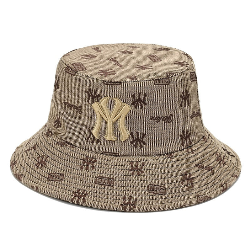 Graphic Letter Print Unisex Bucket Hats