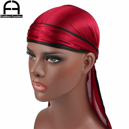 Satin Unisex Long Tail Durag