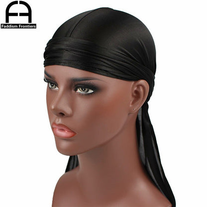 Satin Unisex Long Tail Durag