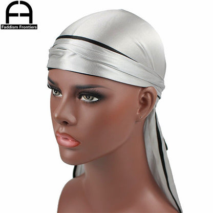 Satin Unisex Long Tail Durag